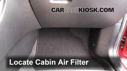 2011 Mazda 3 Mazdaspeed 2.3L 4 Cyl. Turbo Air Filter (Cabin) Check
